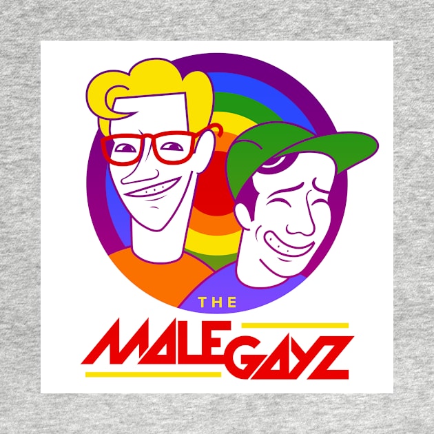 The Male Gayz Logo by Little Empire Podcast